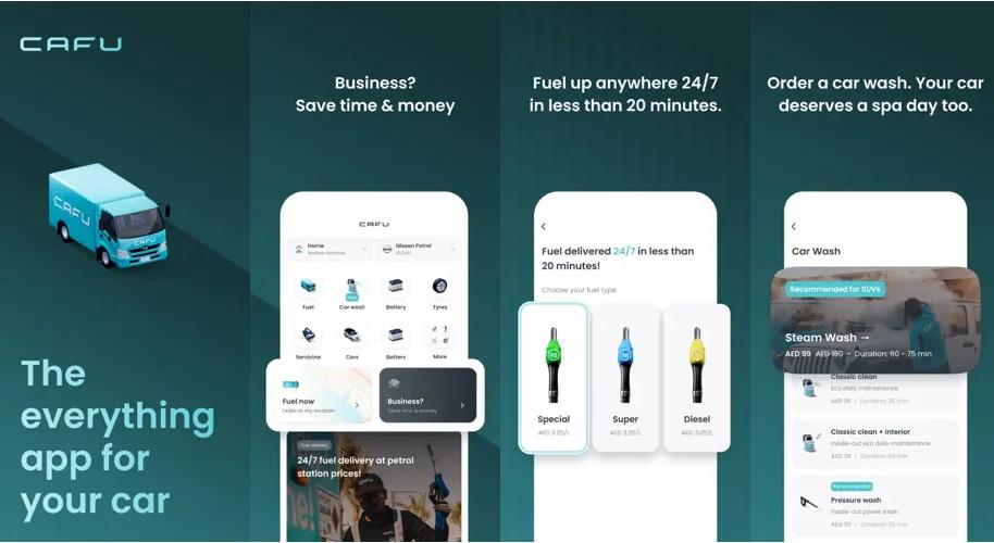 Cafu mobile app