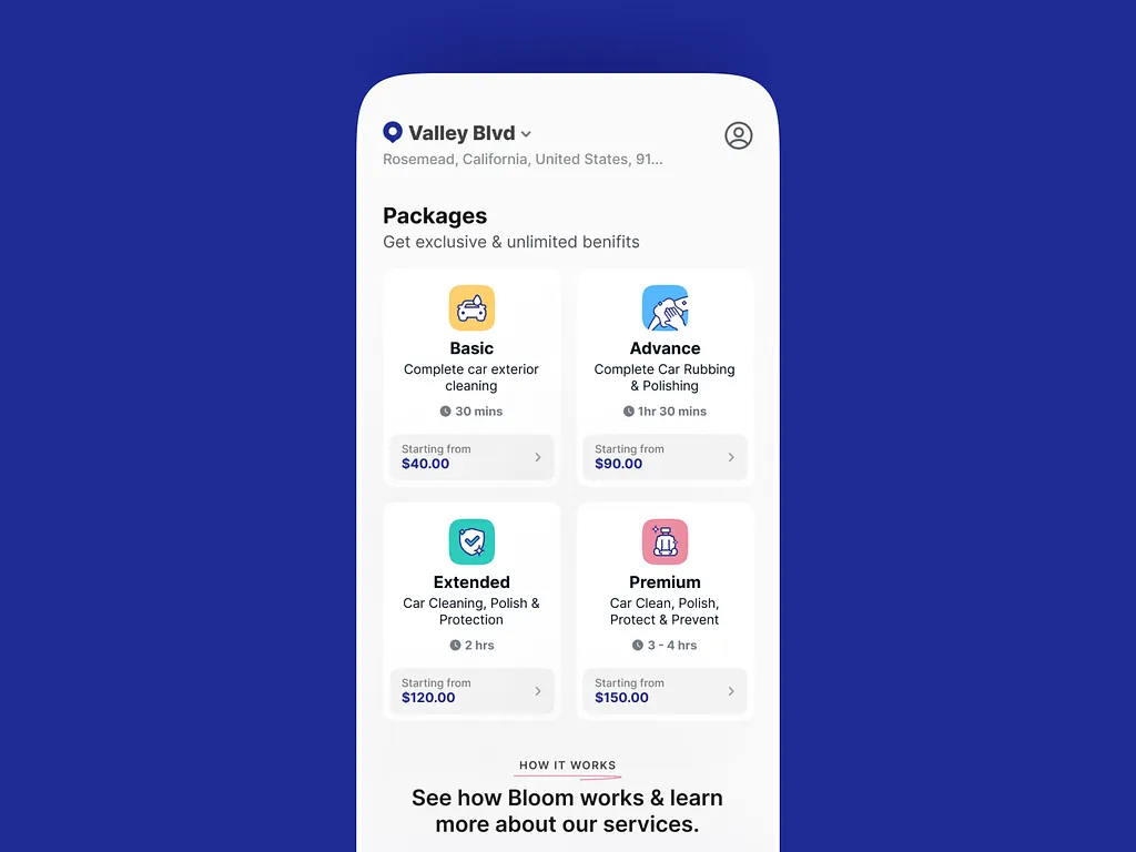 Car Wash App Subscription