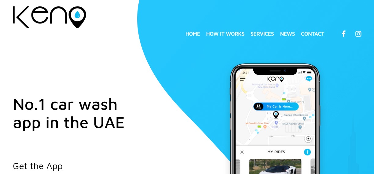 Keno Car Wash App