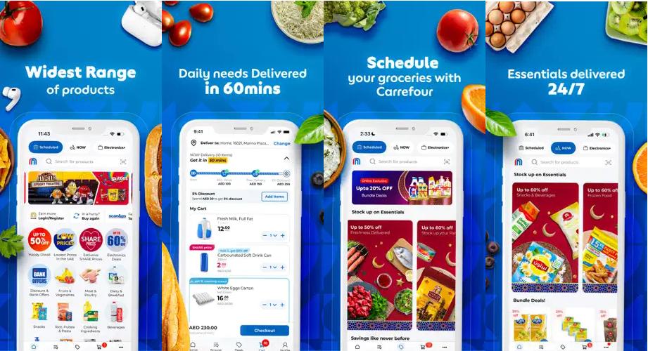 MAF Carrefour mobile app