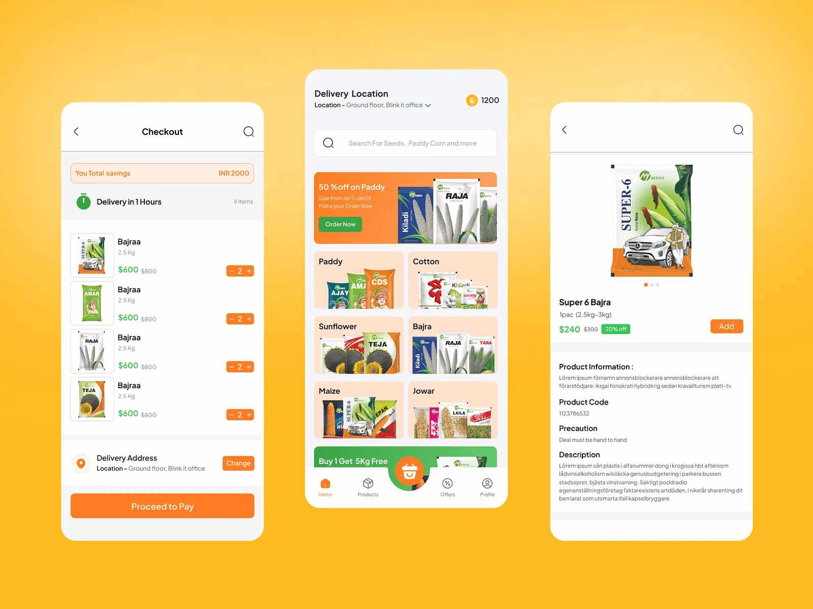 ecommerce app dashboarad