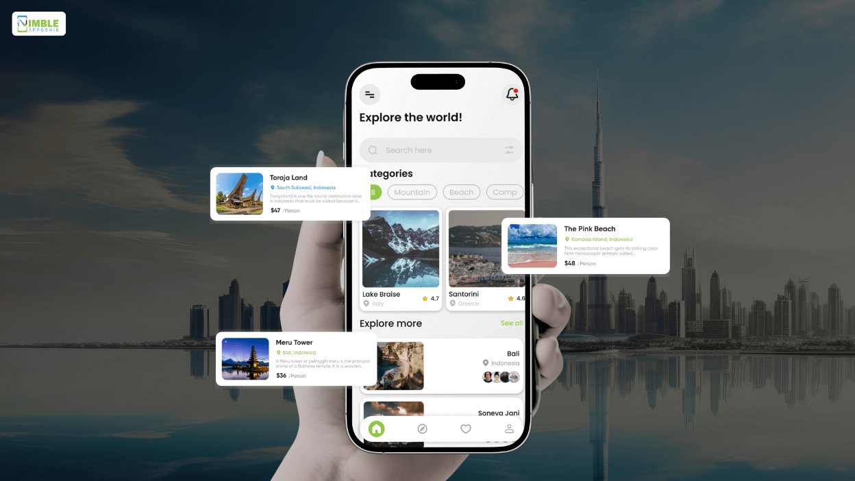 mobile app startup in Dubai- feature