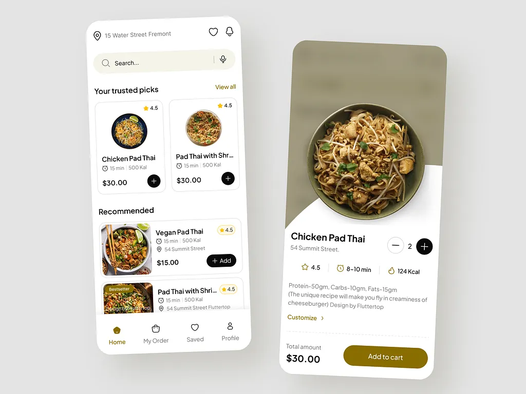 A Restaurant App