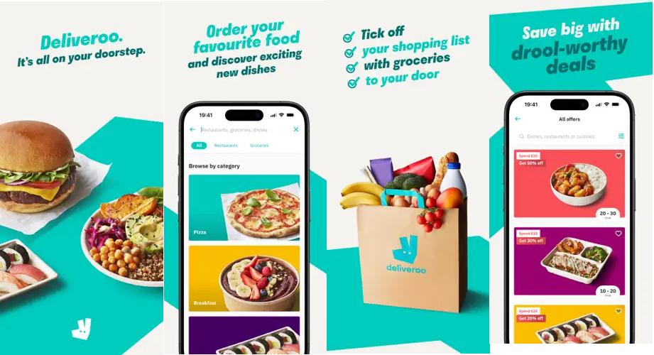 Deliveroo mobile app