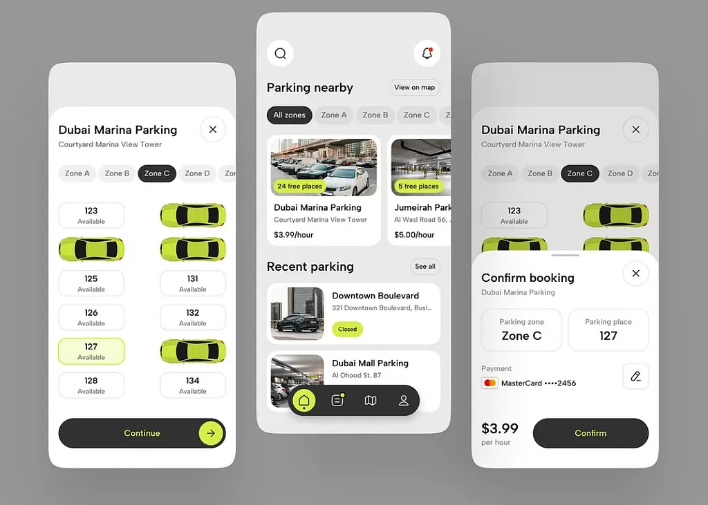 Find a Car Parking App