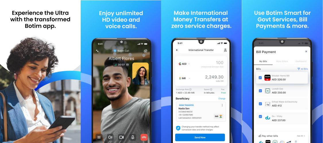 Botim messenger app