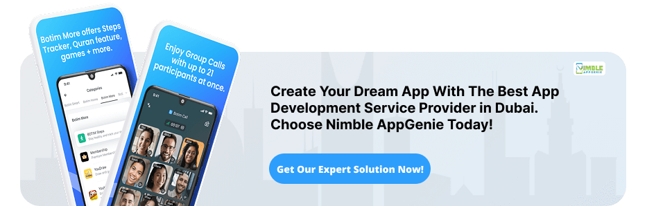 Build a messaging app like Botim