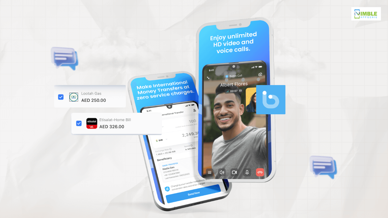 How to develop an app like Botim- Feature