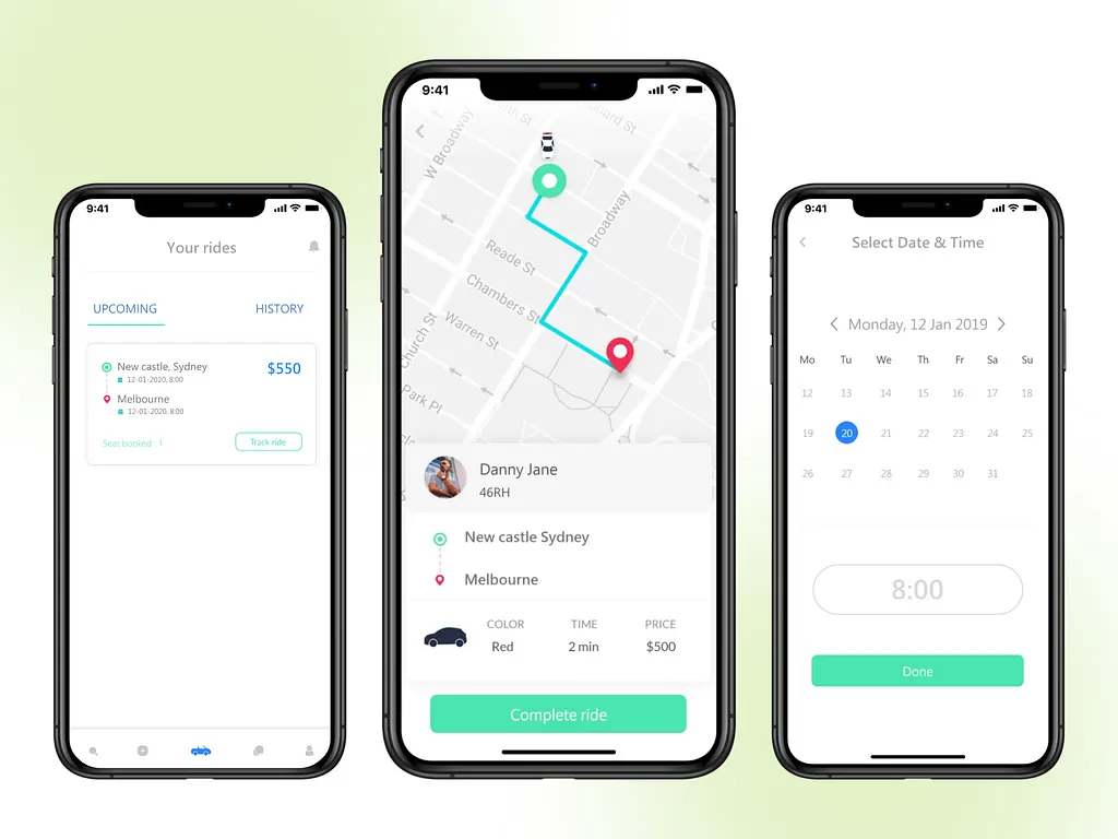 Live Ride Tracking