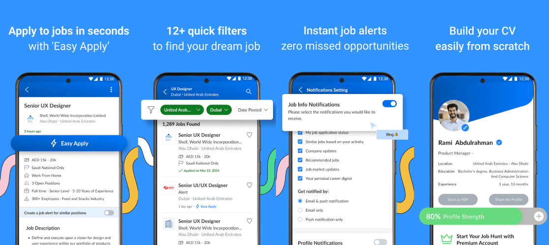 Bayt.com job search app