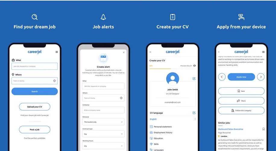 Careerjet job search app