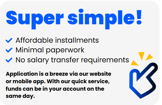 CashNow app less paperwork