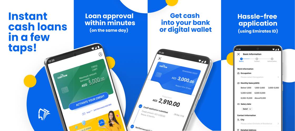 CashNow mobile app