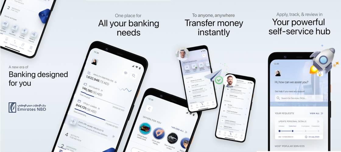 ENBD X instant loan app