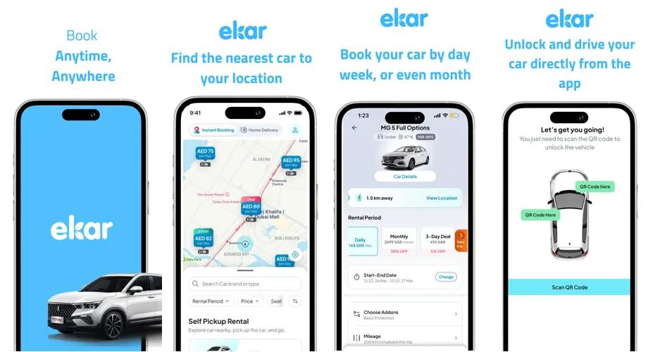Ekar Car Rental App