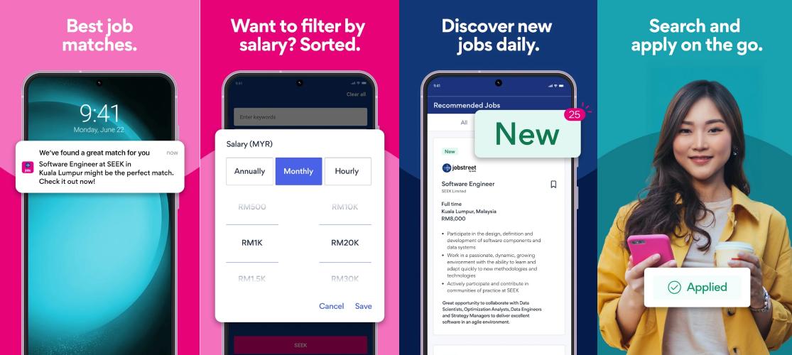 Jobstreet job search app