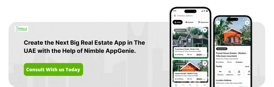 Real Estate App Development Cost in UAE