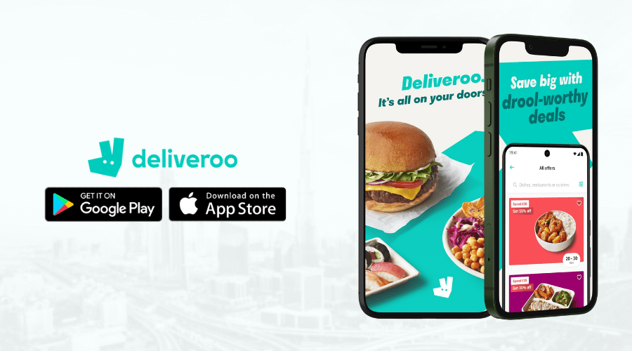 Deliveroo- Money Earning App in UAE