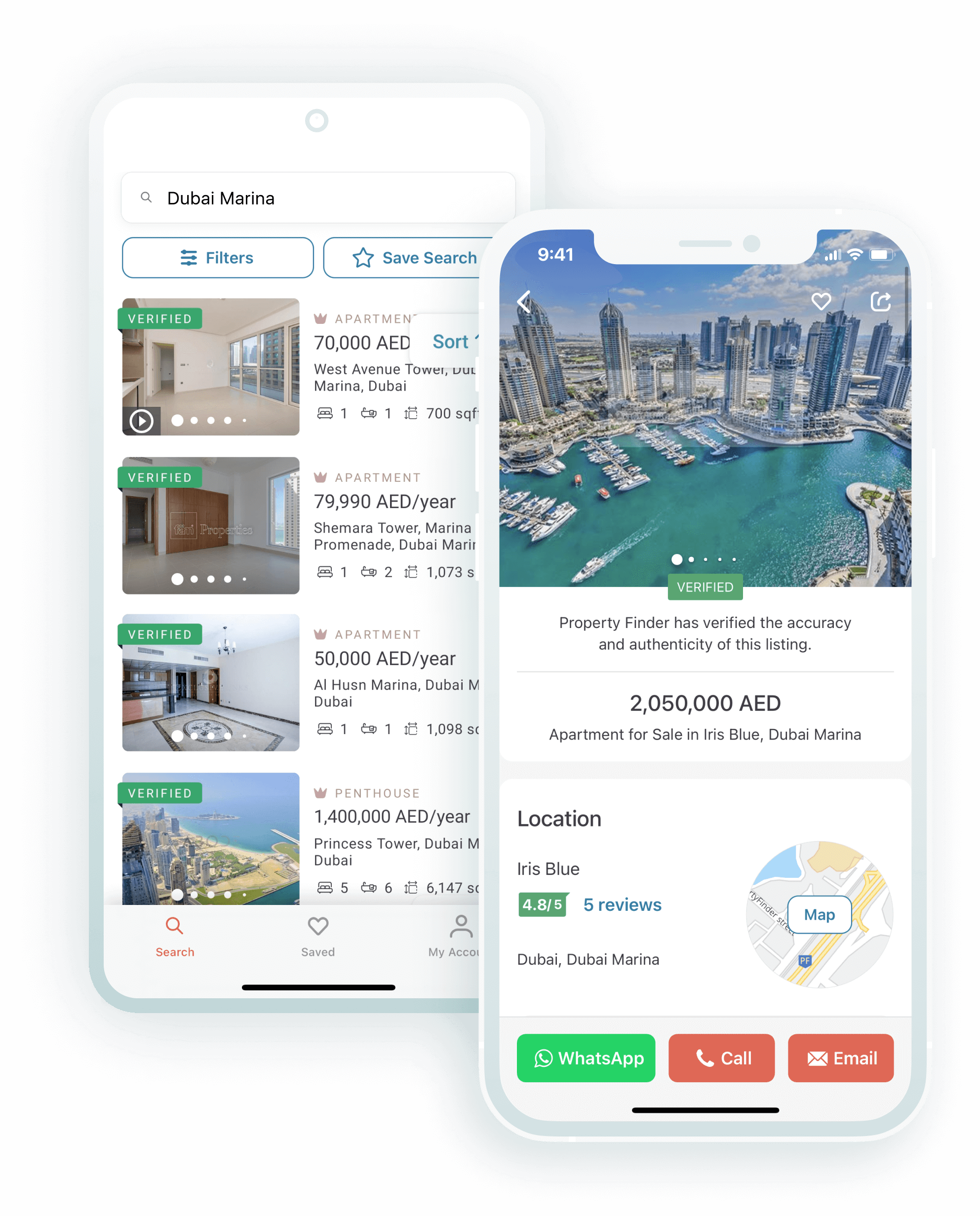 Property Finder App UI Design