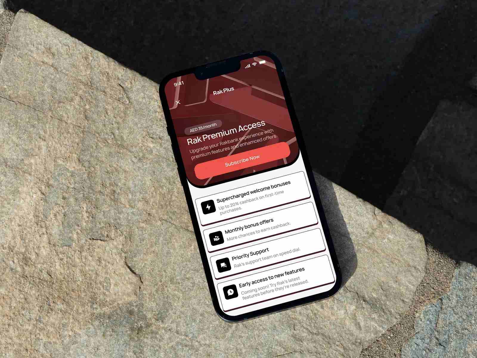 RakBank Premium subscription