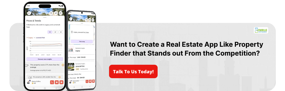 Develop an app like Property Finder