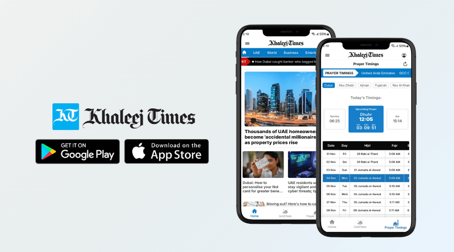 Khaleej Times UAE, World News