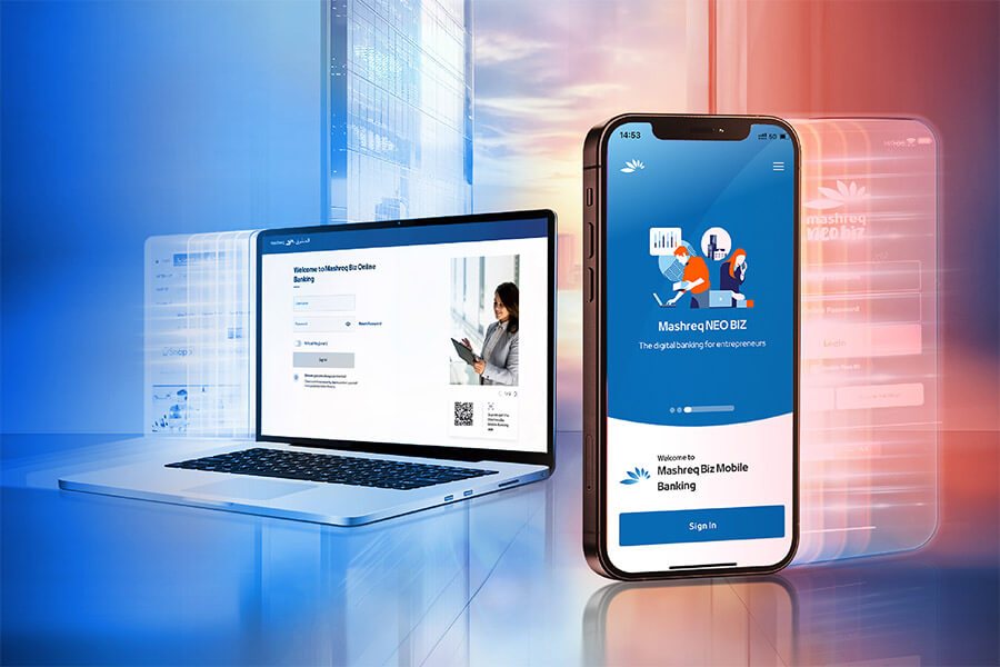 Mashreq NeoBiz app