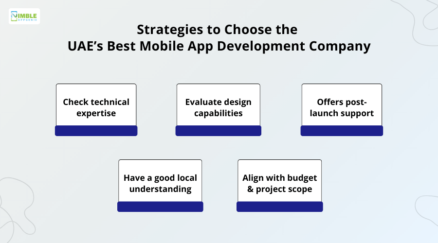 Strategies to choose the UAE’s best mobile app development company