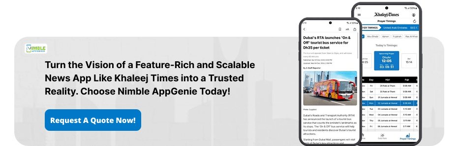 Develop a News App Like Khaleej Times
