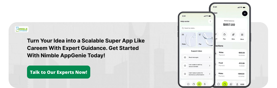 Develop an App like Careem