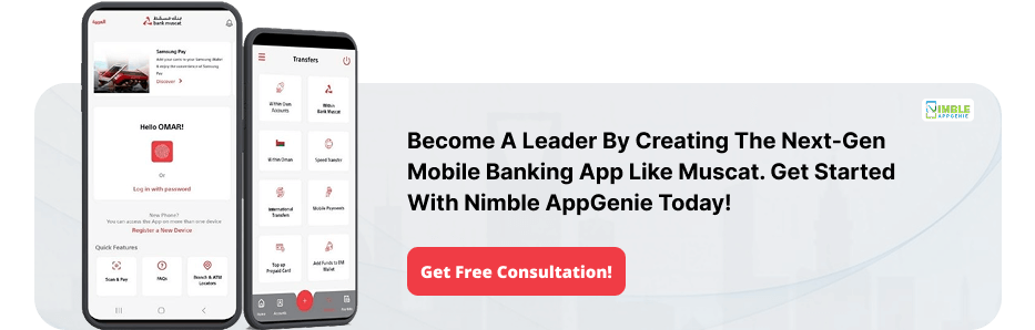 Create an Online Banking App Like Muscat
