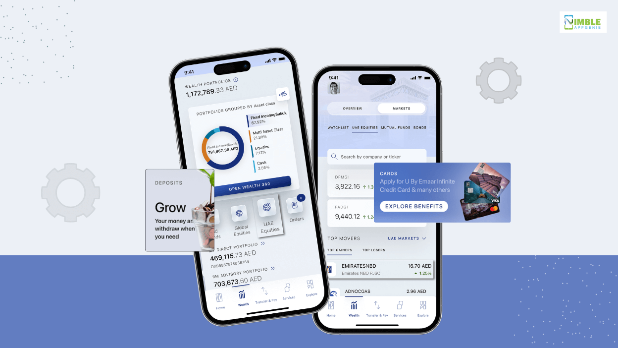 Develop a Mobile Banking App LIke ENBD X